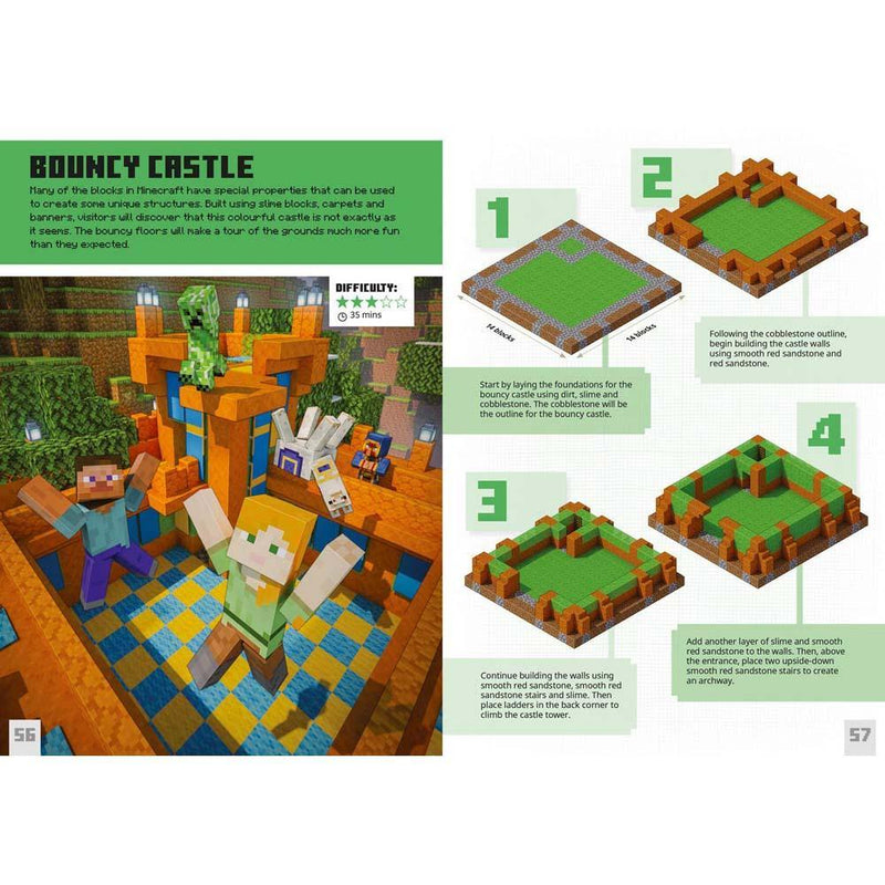 Minecraft Bite-Size Builds Harpercollins (UK)