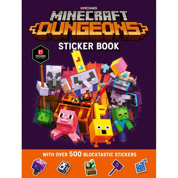 Minecraft Dungeons Sticker Book Harpercollins (UK)