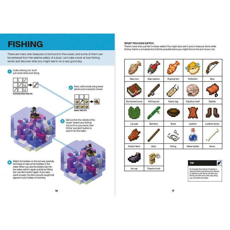 Minecraft Guide to Ocean Survival (Hardback) Harpercollins (UK)