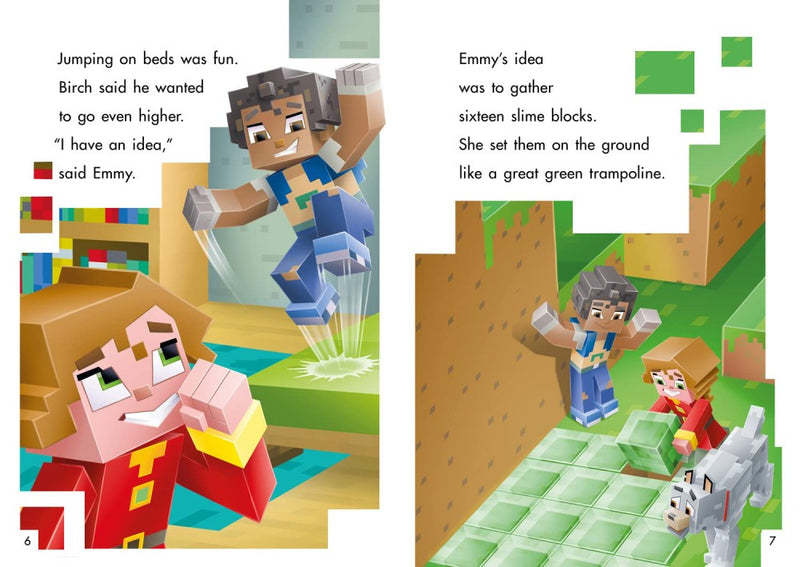 Minecraft Young Readers - The Sky's the Limit!-Fiction: 歷險科幻 Adventure & Science Fiction-買書書 BuyBookBook
