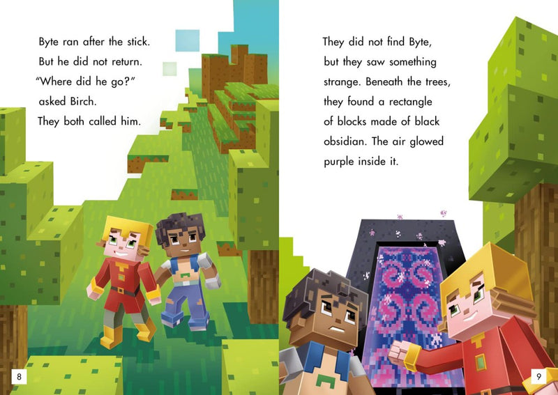 Minecraft Young Readers - Escape from the Nether!-Fiction: 歷險科幻 Adventure & Science Fiction-買書書 BuyBookBook