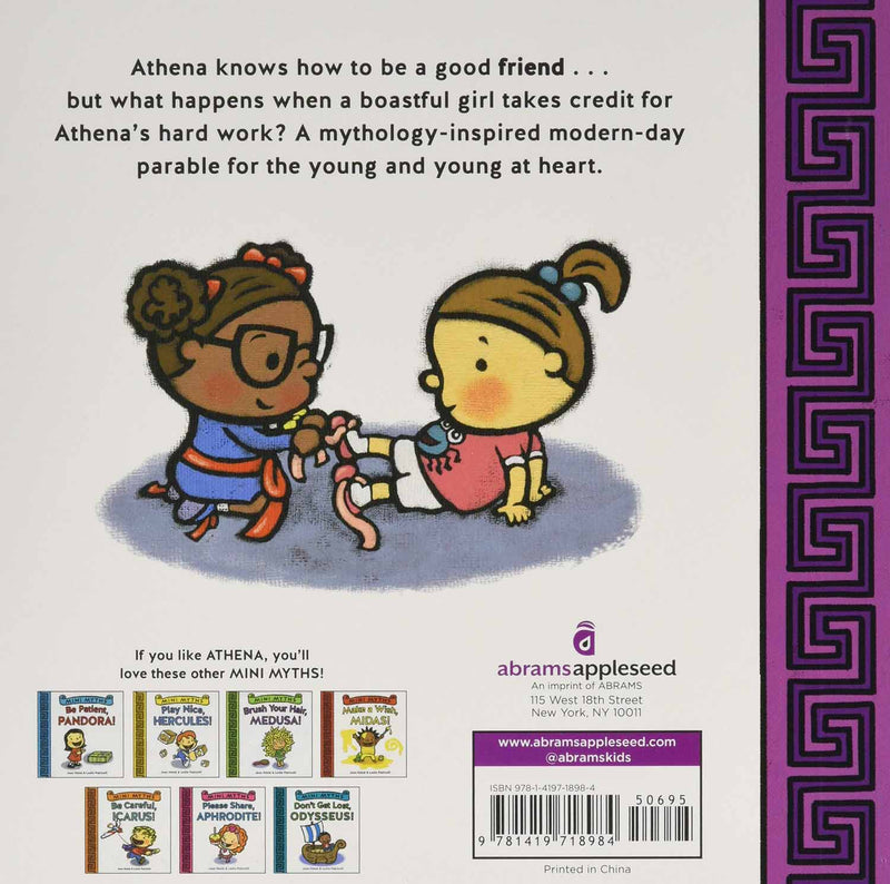 Mini Myths - Good Job, Athena! (Bord Book)(Leslie Patricelli) - 買書書 BuyBookBook
