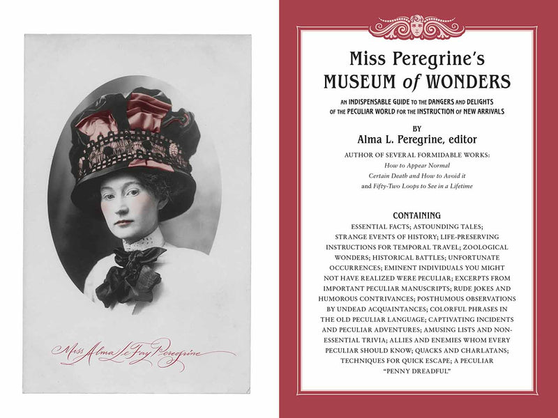 Miss Peregrine's Museum of Wonders (Companion book to Miss Peregrine's Peculiar Children) (Ransom Riggs)-Fiction: 奇幻魔法 Fantasy & Magical-買書書 BuyBookBook