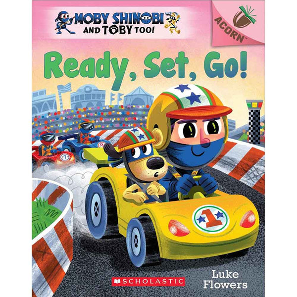 Moby Shinobi and Toby Too #03 Ready, Set, Go! (Acorn) - 買書書 BuyBookBook