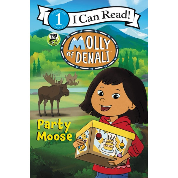 ICR: Molly of Denali: Party Moose ( I Can Read! L1)-Fiction: 橋樑章節 Early Readers-買書書 BuyBookBook