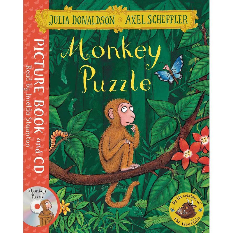 Monkey Puzzle (Book + CD) (Julia Donaldson)(Axel Scheffler) Macmillan UK