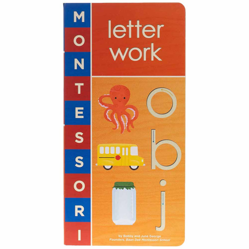 Montessori - Letter Work (Board Book) - 買書書 BuyBookBook