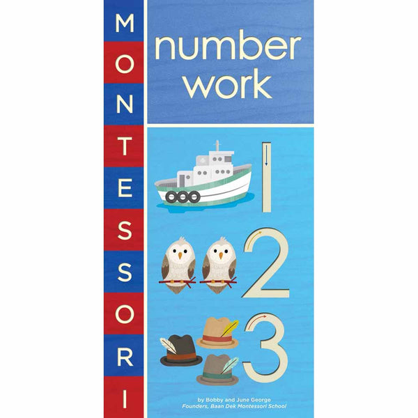 Montessori - Number Work (Board Book) - 買書書 BuyBookBook