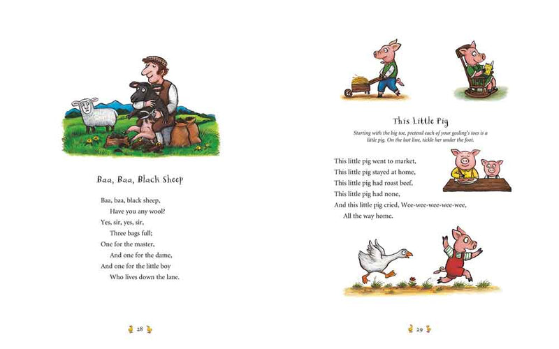 Mother Goose's Nursery Rhymes (Axel Scheffler) - 買書書 BuyBookBook