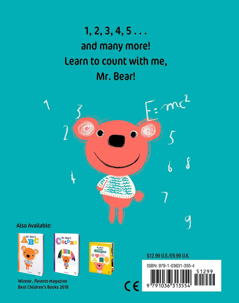 Mr. Bear - Mr. Bear's Little Numbers - 買書書 BuyBookBook
