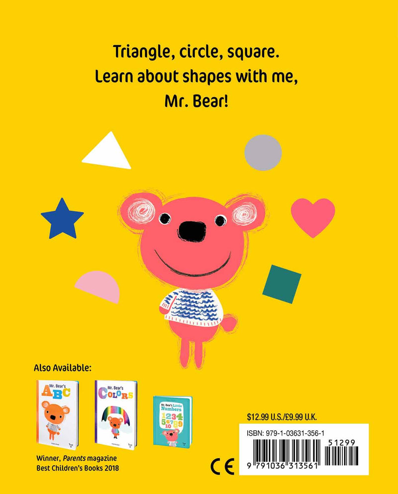 Mr. Bear - Mr. Bear's Little Shapes - 買書書 BuyBookBook