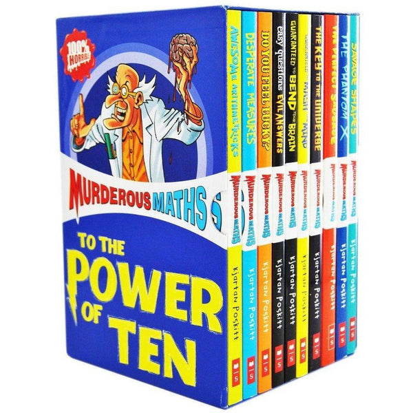 Murderous Maths To The Power of Ten (10 Books) Scholastic