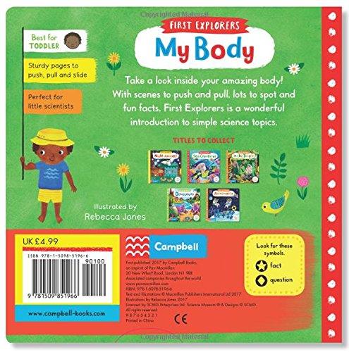 First Explorers - My Body (Board Book) Campbell