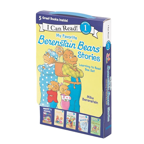 ICR: My Favorite Berenstain Bears Stories: Learning to Read Box Set( I Can Read! L1)-Fiction: 橋樑章節 Early Readers-買書書 BuyBookBook