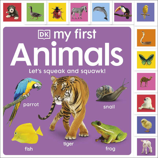 My First Animals Let's Squeak and Squawk - 買書書 BuyBookBook