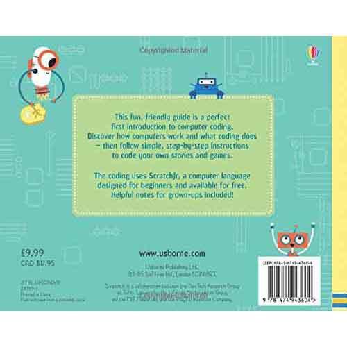 My First Computer Coding Book with ScratchJr Usborne