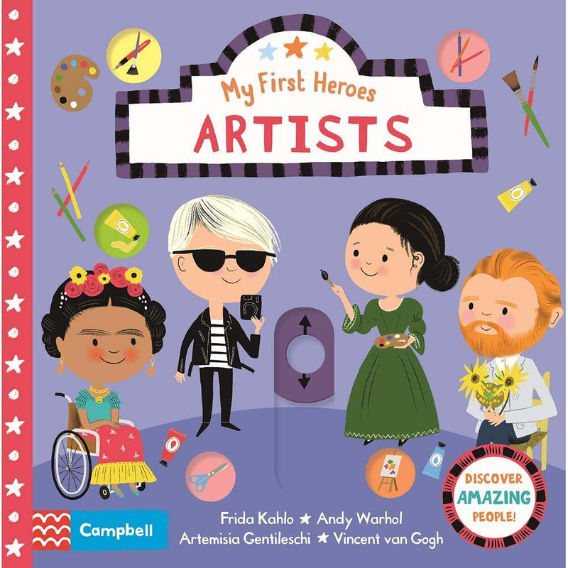 My First Heroes - Artists (Board Book) Campbell