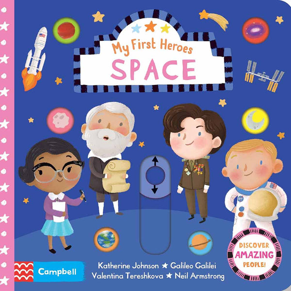 My First Heroes - Space (Board Book) Campbell