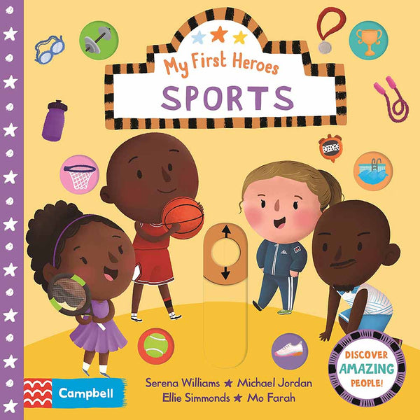 My First Heroes - Sports (Board Book) Campbell