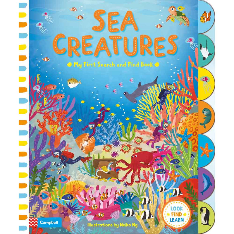 My First Search and Find - Sea Creatures - 買書書 BuyBookBook