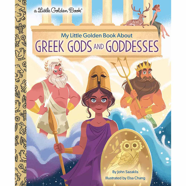 My Little Golden Book About Greek Gods and Goddesses-Fiction: 神話傳說 Myth and Legend-買書書 BuyBookBook