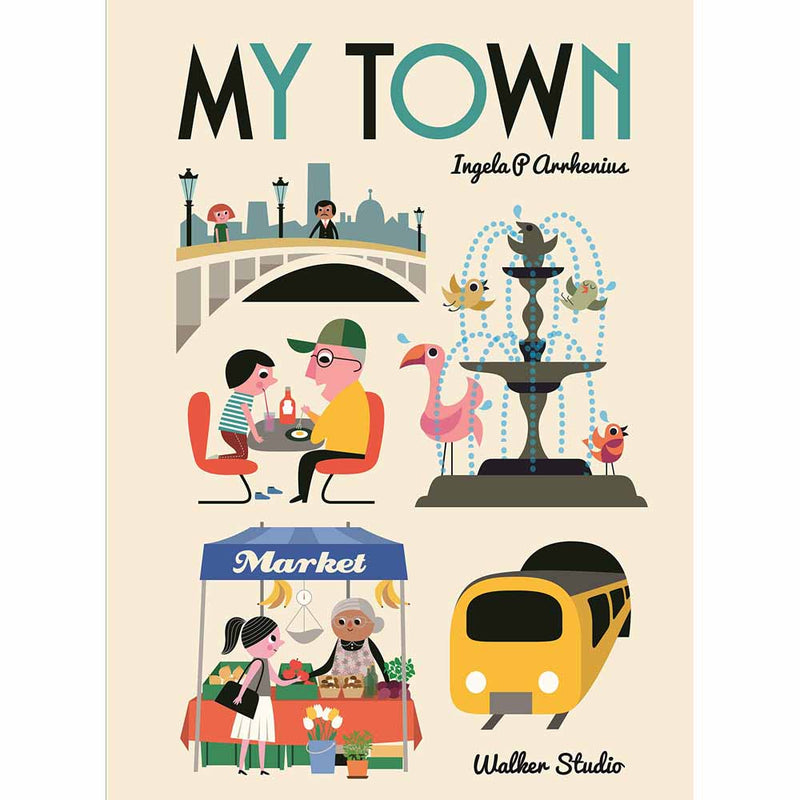 My Town (Hardback) - 買書書 BuyBookBook