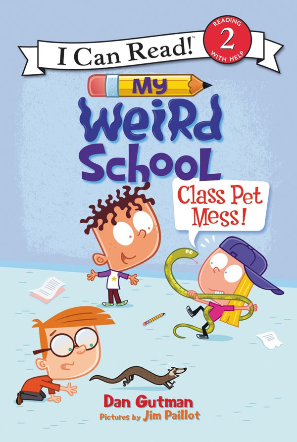 ICR: My Weird School: Class Pet Mess! ( I Can Read! L2)-Fiction: 橋樑章節 Early Readers-買書書 BuyBookBook
