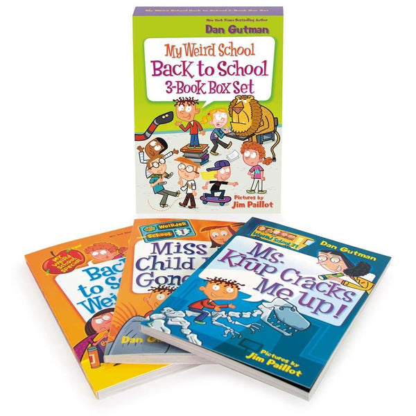My Weird School Back to School Set (3 Books) (Dan Gutman) Harpercollins US