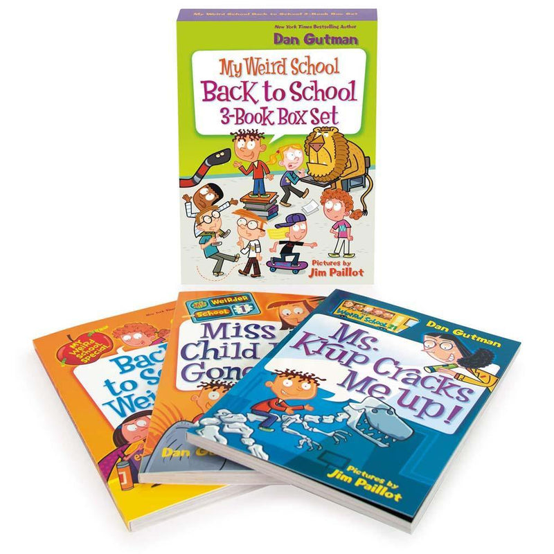 My Weird School Back to School Set (3 Books) (Dan Gutman) Harpercollins US