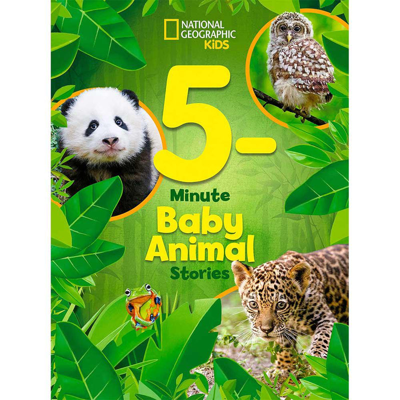 NGK: 5-Minute Baby Animal Stories (National Geographic Kids)-Nonfiction: 動物植物 Animal & Plant-買書書 BuyBookBook