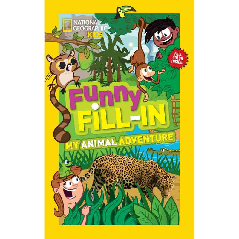 NGK Funny Fill-in - My Animal Adventure (Paperback) - 買書書 BuyBookBook