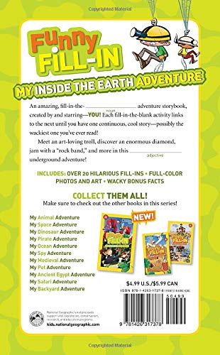 NGK Funny Fill-in - My Inside the Earth Adventure (Paperback) - 買書書 BuyBookBook