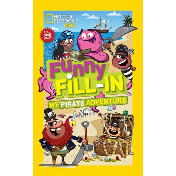 NGK Funny Fill-in - My Pirate Adventure (Paperback) - 買書書 BuyBookBook