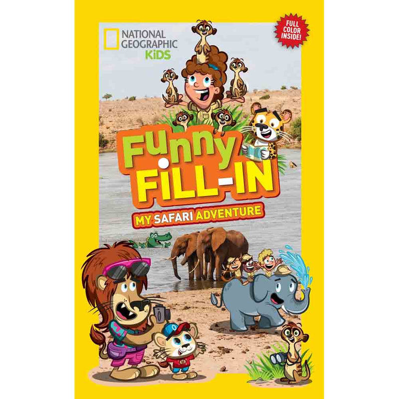 NGK Funny Fill-in - My Safari Adventure (Paperback) - 買書書 BuyBookBook