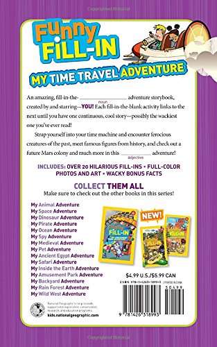 NGK Funny Fill-in - My Time Travel Adventure (Paperback) - 買書書 BuyBookBook