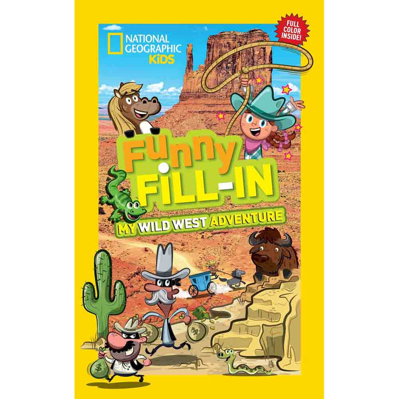 NGK Funny Fill-in - My Wild West Adventure (Paperback) - 買書書 BuyBookBook