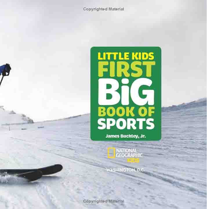 NGK Little Kids First Big Book of Sports (National Geographic Kids)-Nonfiction: 參考百科 Reference & Encyclopedia-買書書 BuyBookBook