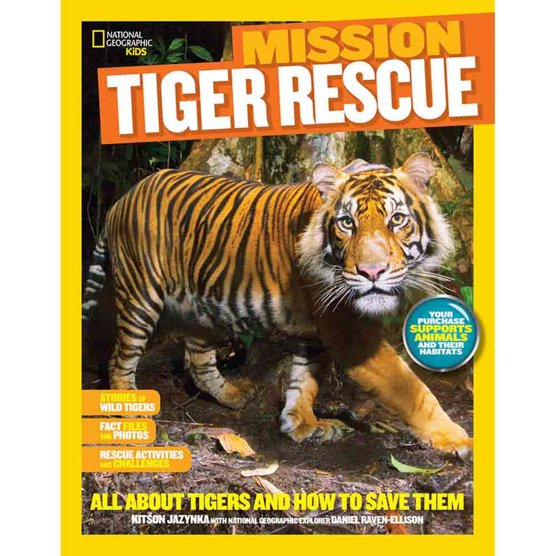 NGK Mission Animal Rescue - Tiger Rescue - 買書書 BuyBookBook