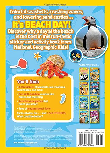 NGK Sticker Activity Book - Beach Day - 買書書 BuyBookBook