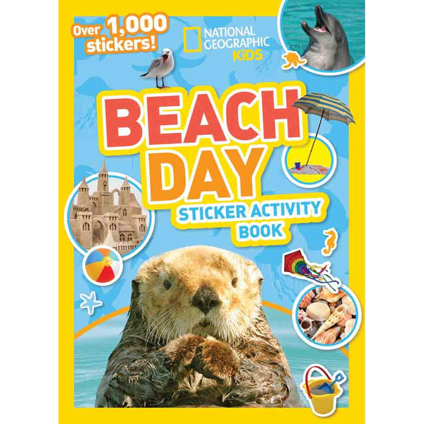 NGK Sticker Activity Book - Beach Day - 買書書 BuyBookBook