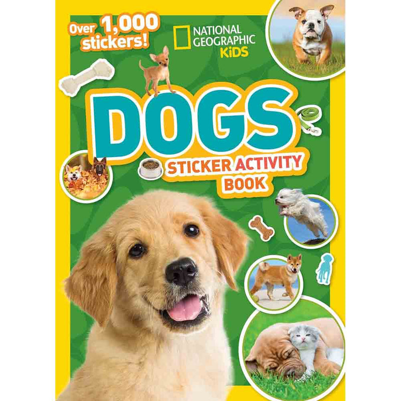 NGK Sticker Activity Book - Dogs - 買書書 BuyBookBook