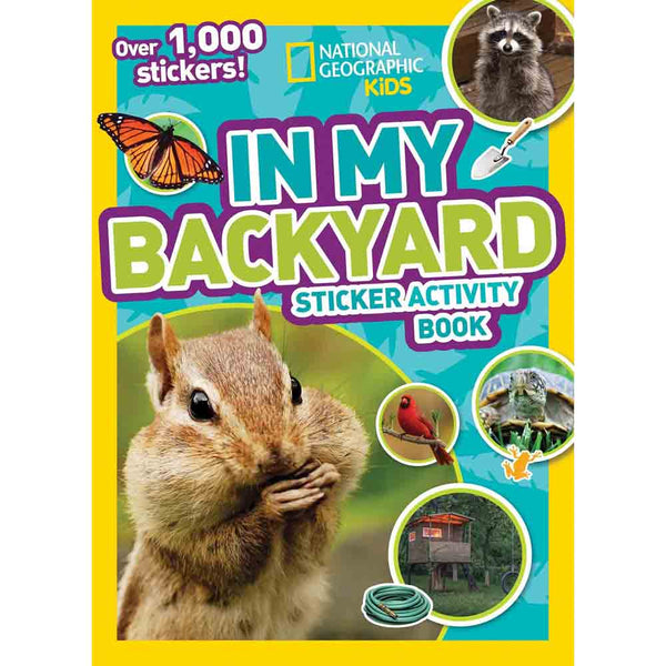 NGK Sticker Activity Book - In My Backyard - 買書書 BuyBookBook