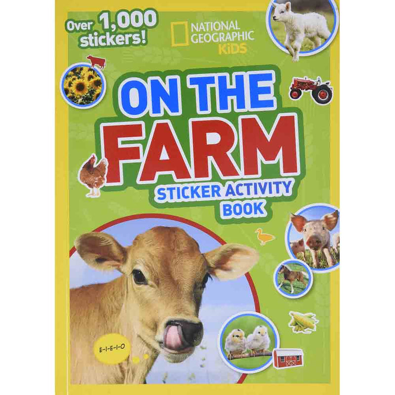 NGK Sticker Activity Book - On the Farm - 買書書 BuyBookBook