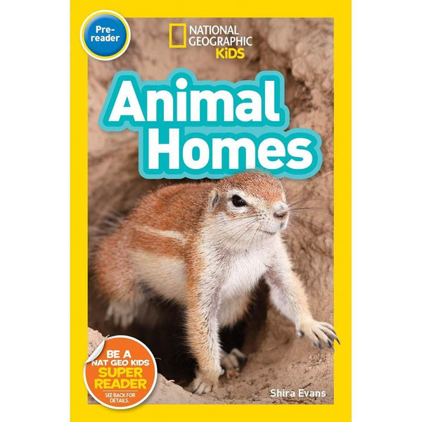 Animal Homes (L0) (National Geographic Kids Readers) National Geographic