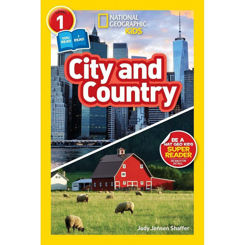 City and Country (L1) (National Geographic Kids Readers) National Geographic
