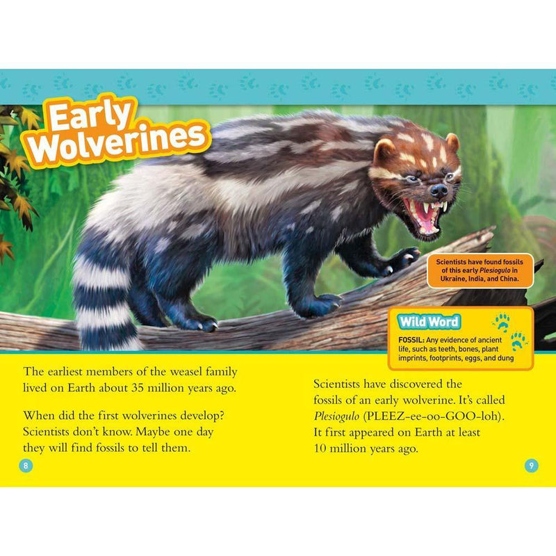 Wolverines (L3) (National Geographic Kids Readers) National Geographic
