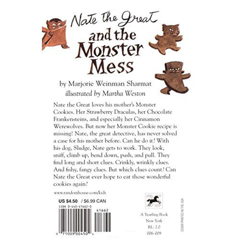 Nate the Great and the Monster Mess PRHUS