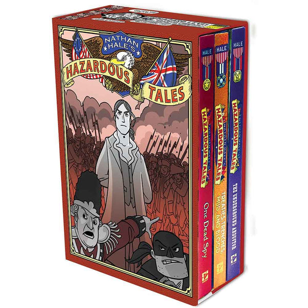 Nathan Hale's Hazardous Tales Box Set (3 Books) - 買書書 BuyBookBook