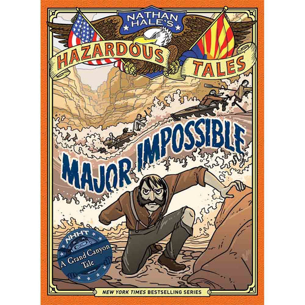 Nathan Hale's Hazardous Tales #09 - Major Impossible (Hardback) - 買書書 BuyBookBook