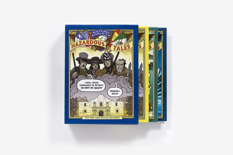 Nathan Hale's Hazardous Tales' Second 3-Book Box Set (Hardback) - 買書書 BuyBookBook
